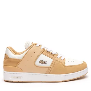 Sneakersy Lacoste Court Cage 747SFA0105 Brązowy - Sneakersy damskie - miniaturka - grafika 1