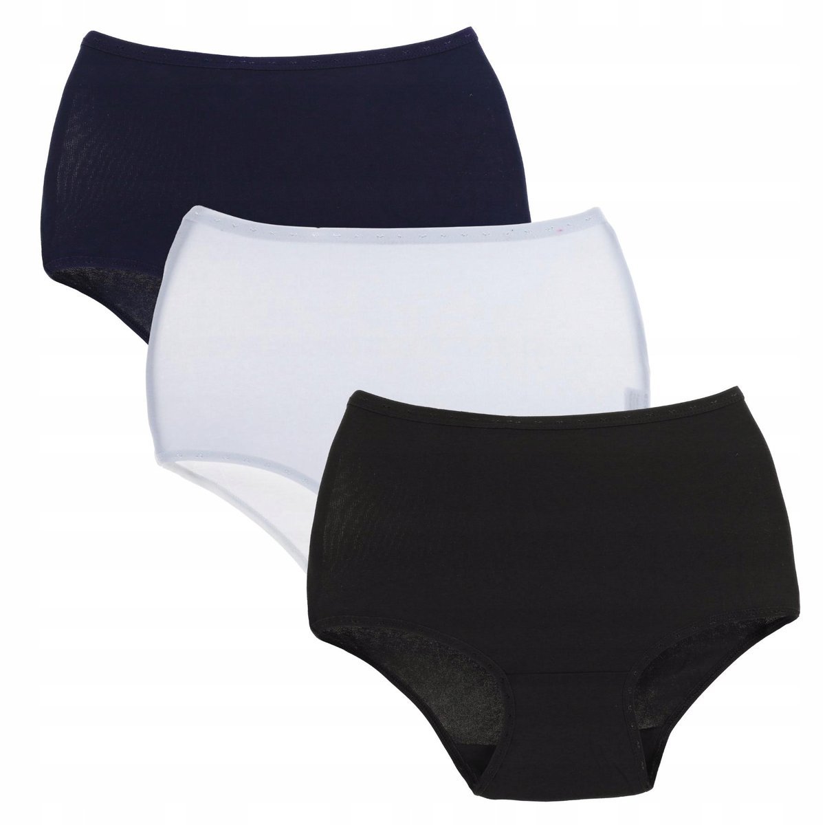 Figi Damskie Majtki Wysoki Stan Moraj 3-Pak - M