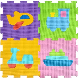 Mata Piankowa Puzzle Piankowe Pojazdy Kolorowe - Maty piankowe - miniaturka - grafika 3