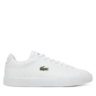 Sneakersy damskie - Sneakersy Lacoste Lerond 7-49CFA0037 Biały - miniaturka - grafika 1