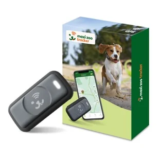 Maxi Zoo lokalizator GPS dla psów szary - Smycze dla psów - miniaturka - grafika 1