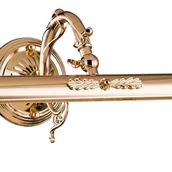 Lampy ścienne - Kinkiet ścienny Picasso mosiężno-złoty 2xE14x25W galeryjka wym: 17,1 x 44,5 x 20,9 cm metal IP20 Maytoni - miniaturka - grafika 1