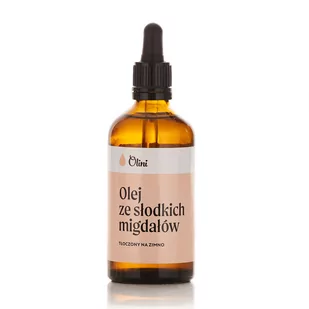 Olini, Olej kosmetyczny ze słodkich migdałów, 100 ml - Olejki do mycia twarzy - miniaturka - grafika 1