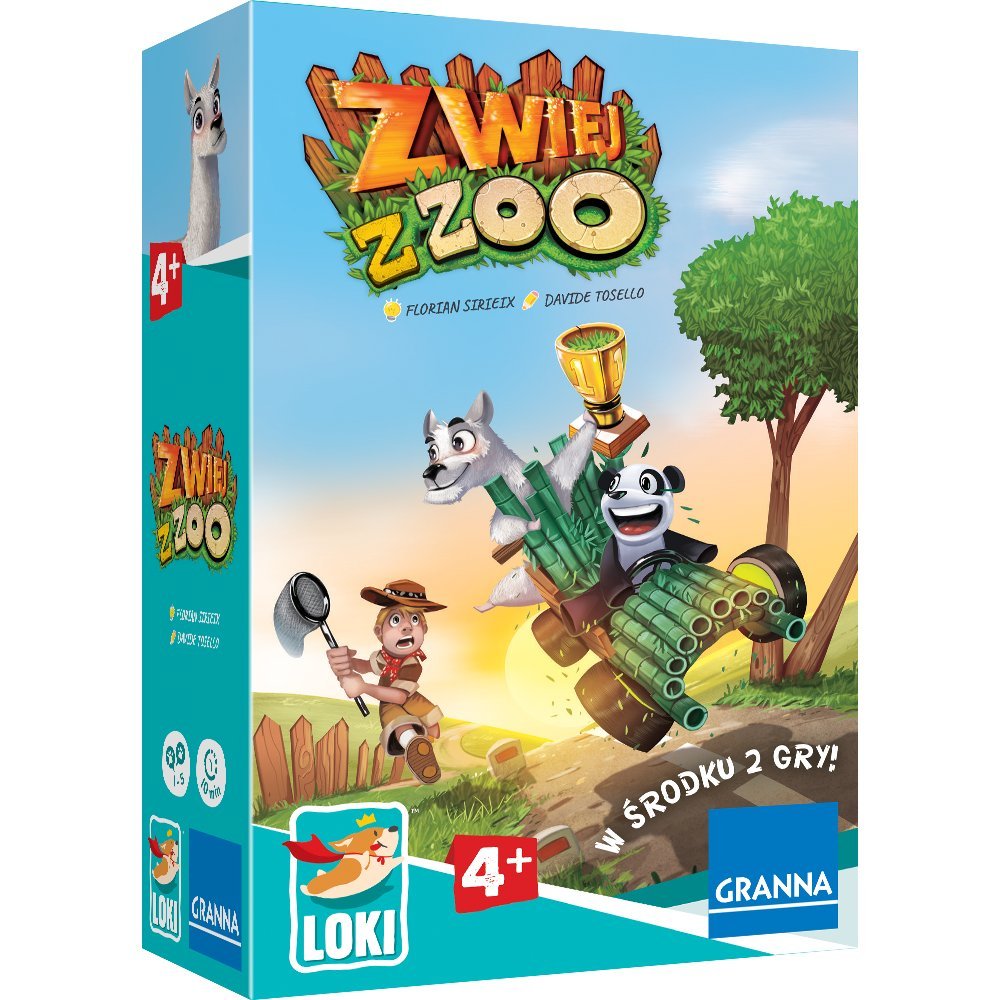 Zwiej z ZOO; gra planszowa; Granna