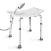 Akcesoria dla osób starszych i niepełnosprawnych - Taboret pod prysznic prostokątny 4FIZJO - miniaturka - grafika 1