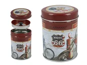 Serwisy do kawy i herbaty - Puszka -  Classic & Exclusive, Motocykle (CARMANI) - miniaturka - grafika 1