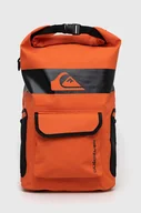 Plecaki - Quiksilver plecak męski kolor pomarańczowy duży z nadrukiem - miniaturka - grafika 1