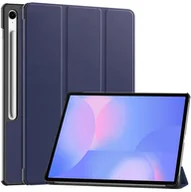 Etui do tabletów - Etui z klapką Supero do Samsung Galaxy Tab S10 FE Plus, granatowe - miniaturka - grafika 1
