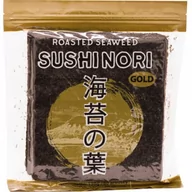 Kuchnie świata - Wodorosty YAKI SUSHI NORI GOLD 50 ark 130g suszone - miniaturka - grafika 1