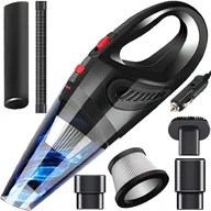 Akcesoria motoryzacyjne - RĘCZNY ODKURZACZ SAMOCHODOWY 4200Pa 120W 12V MOCNY - miniaturka - grafika 1