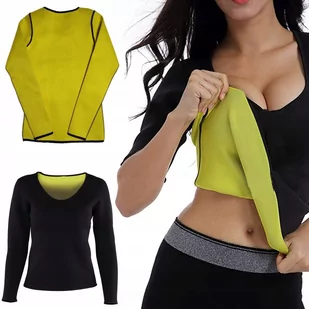Koszulka Neoprenowa Fitness Damska Długi Rękaw - Moda i Uroda OUTLET - miniaturka - grafika 1