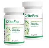 Suplementy i witaminy dla psów - ChitoFos 2x60 tabletek - miniaturka - grafika 1