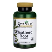 Przeziębienie i grypa - Swanson, Usa Żeń-szeń syberyjski (Eleuthero) 425 mg - suplement diety 120 kaps. - miniaturka - grafika 1