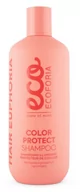 Szampony do włosów - Ecoforia. Hair Euphoria. Farbowane - Szampon do włosów farbowanych 400 ml - miniaturka - grafika 1