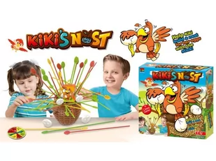 Zręcznościowa Gra Typu Bierki Kiki'S Nest Zbuduj Gniazdo Kurczaka - Gry planszowe Zręcznościowa Gra Typu Bierki Kiki'S Nest Zbuduj Gniazdo Kurczaka - Gry planszowe - miniaturka - grafika 1