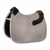Akcesoria jeździeckie - Eskadron Potnik INNOPAD MESH FAUXFUR PLATINUM EDITION 2020/21 - greige - miniaturka - grafika 1