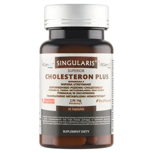 Singularis Superior Cholesteron Plus, 30 kapsułek - Serce i układ krążenia - miniaturka - grafika 1