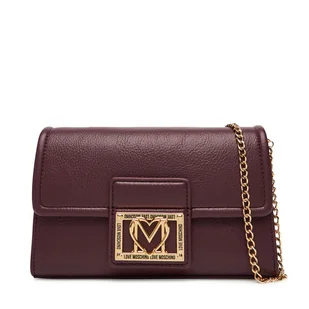 Torebka LOVE MOSCHINO JC4093PP1NLI0552 Bordowy - Torebki damskie - miniaturka - grafika 1