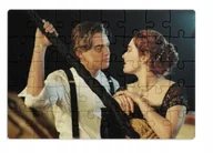 Puzzle - PUZZLE TITANIC STATEK FILM CAMERON A3 252 el z Nadrukiem + IMIĘ #119 - miniaturka - grafika 1