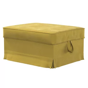 Dekoria Pokrowiec na podnóżek Ektorp Bromma oliwkowy zielony 60 x 79 x 42 cm Velvet 614-704-27 - Pokrowce na meble - miniaturka - grafika 1