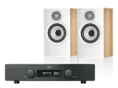 Zestawy stereo - Hegel H95 (czarny) + 607 S3 (dąb) - miniaturka - grafika 1