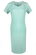 Sukienki - Sukienka FSU683 MIĘTOWY - Fokus - miniaturka - grafika 1