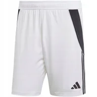 Spodenki męskie - Spodenki męskie adidas Tiro 24 białe IR9380 S - miniaturka - grafika 1