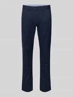 Spodnie męskie - Spodnie materiałowe z kieszeniami z tyłu - miniaturka - grafika 1