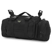 Torebki damskie - Torba biodrowa NILS CAMP NC3907 Czarny - miniaturka - grafika 1