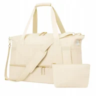 Torby sportowe - TORBA SPORTOWA PODRÓŻNA TRENINGOWA TURYSTYCZNA NA RAMIĘ SIŁOWNIĘ DAMSKA - miniaturka - grafika 1