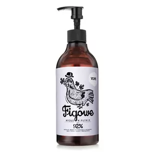 YOPE Figowe Mydło w płynie Naturalne Zapas 500ml - Mydła - miniaturka - grafika 1