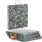 Ubijarki i zagęszczarki - Podkład kwadratowy stabilizacyjny pod stopy dźwigu żurawia 50 x 50 cm do 18000 kg zestaw 4 szt. - miniaturka - grafika 1