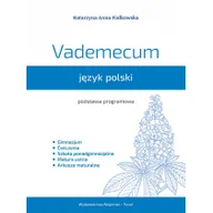 Pomoce naukowe - Aksjomat Piotr Nodzyński Vademecum język polski 2015 postawa programowa - miniaturka - grafika 1