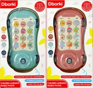 Zabawki interaktywne dla dzieci - Auto Telefo/Projektor B/O 3W1 11X20X5 Mix2 Mc144 - miniaturka - grafika 1