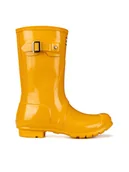 Kalosze damskie - Hunter Kalosze WFS1000RGL Żółty - miniaturka - grafika 1