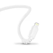 Kable USB - Kabel USB-C-LIGHT eXc mobile, Whippy 0,9 m, biały - miniaturka - grafika 1