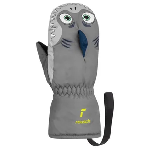 Dziecięce Rękawiczki REUSCH SWEETY MITTEN 62/85/470/9033 – Szary - Rękawice narciarskie - miniaturka - grafika 1