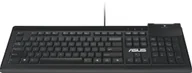 Klawiatury - Asus KU100 KEYBOARD/BK/UI/104 90XB05E0-BKB010 - miniaturka - grafika 1