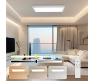 Lampy sufitowe - Brilagi - Ściemnialne oświetlenie LED FRAME SMART LED/30W/230V biały IP44 + pilot - miniaturka - grafika 1