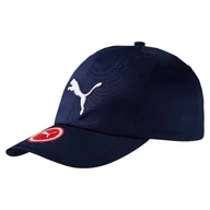 Czapki męskie - Czapka z daszkiem PUMA ESS CAP PEACOAT-BIG CAT 05291903 – Granatowy - miniaturka - grafika 1