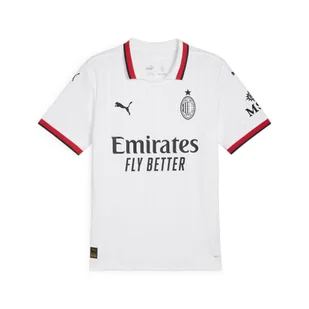 Męska koszulka wyjazdowa AC Milan 24/25 PUMA White - Koszulki sportowe męskie - miniaturka - grafika 1