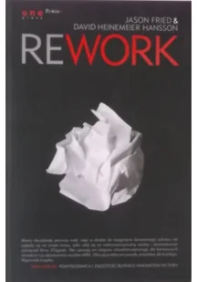 OnePress Rework - Jason Fried, Heinemeier Hansson David - Biznes - miniaturka - grafika 2