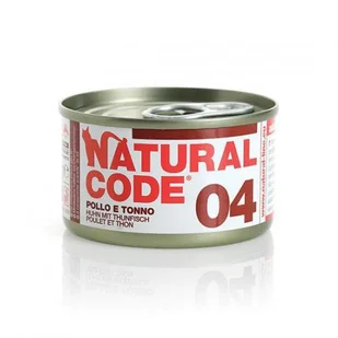 Natural Code 04 Kurczak I Tuńczyk - Mokra Karma Dla Kota - Puszka 85G - Mokra karma dla kotów - miniaturka - grafika 1