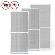 Moskitiery - Jiubiaz moskitiera moskitiera drzwi okno moskitiera gaza aluminiowa muchy moskitiera kurtyna ochrona przed komarami balkon 120x210cm - miniaturka - grafika 1
