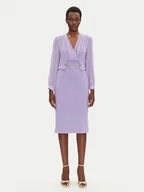 Sukienki - Rinascimento Sukienka koktajlowa CFC0123289003 Fioletowy Regular Fit - miniaturka - grafika 1