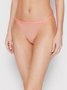 Majtki damskie - Calvin Klein Underwear Figi klasyczne 000QF6793E Pomarańczowy - grafika 1