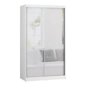 Szafy - Helvetia Szafa LONDON LUX GB 120 cm Biały 2497KE54 - miniaturka - grafika 1