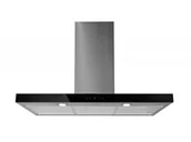 Okapy kuchenne - Toflesz Etna 60 Inox-czarny - miniaturka - grafika 1