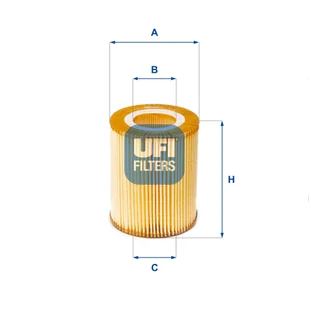 Filtr oleju UFI Filtry 25.152.00 - Filtry oleju - miniaturka - grafika 1