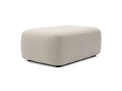 Pufy i podnóżki - Puf Bouli Raven 22 Beżowy - miniaturka - grafika 1